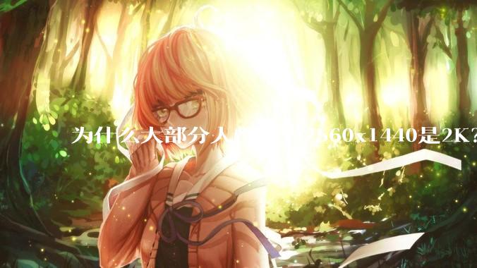 为什么大部分人都认为2560x1440是2K？